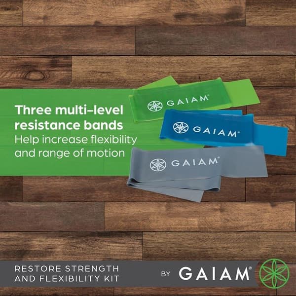 Gaiam - 59180 - Restore Strength and Flexibility Kit