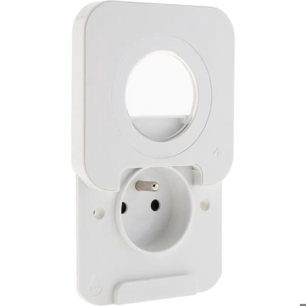 Vattentät lock IP44 16A - Vit - Protec