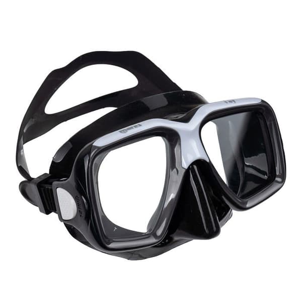 Dykmask - Mares - Ray - Silikon - Svart - En storlek