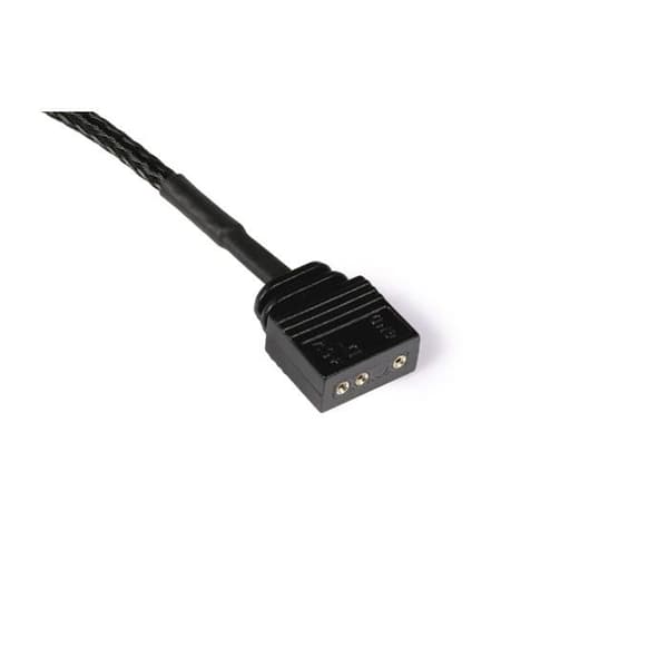 Y-Splitter-kabel aRGB - Alphacool - 30 cm - 3 till 4 x 3 stift - Svart