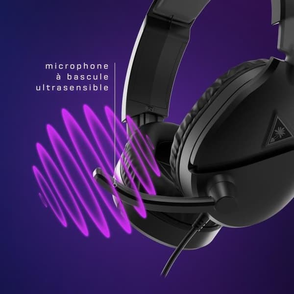 Spelheadset för flera plattformar - TURTLE BEACH - Recon 70X - Svart