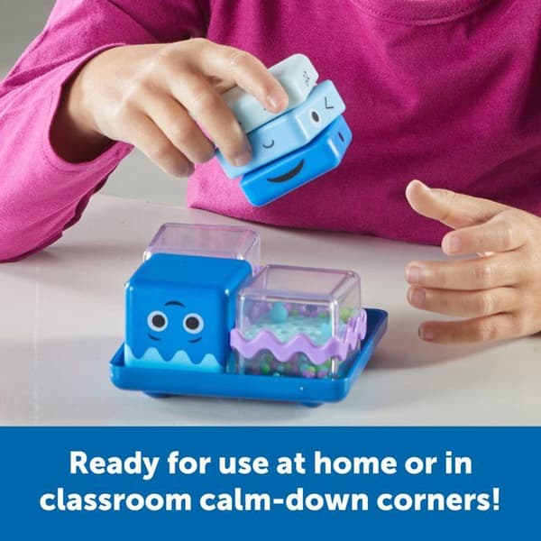 Lärresurser leksak sensorisk Cool Down sensoriska kuber fidget set