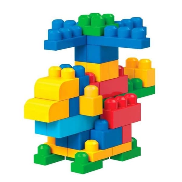 MEGA BLOKS First Builders - Klassisk väska - 80 block