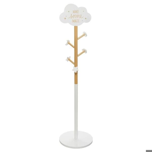 Barnklädhängare moln vit H135cm