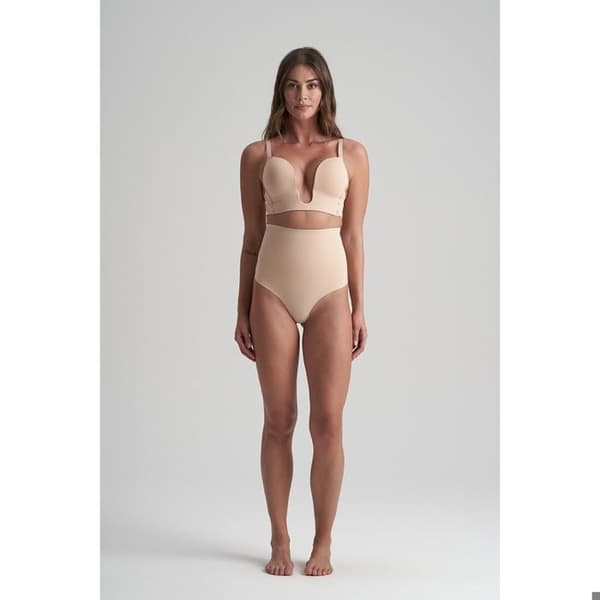 String hög midja dam Bye Bra - beige