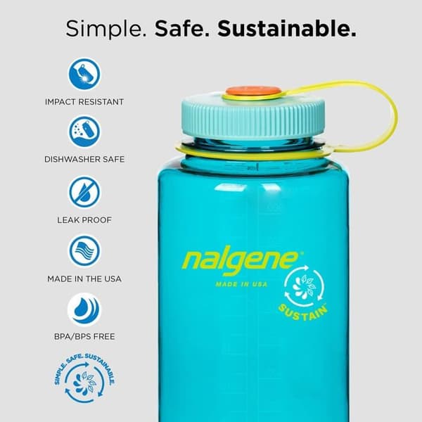 Gourde - Nalgene - 078667 - Isotherm - 1 L - Blå Azure