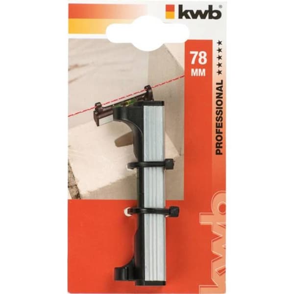 Vattenpass för tråd - KWB - 65710 - ABS-plast - Plexiglasflaska - Aluminiumbas