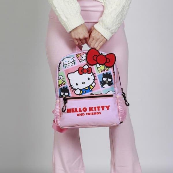 Söt ryggsäck - Hello Kitty Paneler - Flerfärgad - One Size