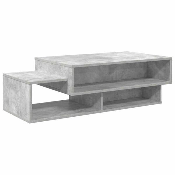 Soffbord - VIDAXL - 105 x 50 x 32,5 cm - Betonggrå - Ingenjörsträ - Rektangulär