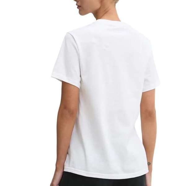Vit T-shirt Dam Converse Blommor