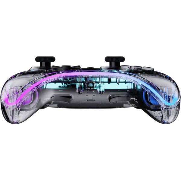 Manette Switch 1&2 - PC Polychroma Trådlös Transparent LED