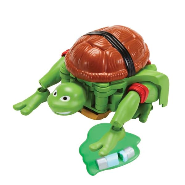 Rörlig figur - NINJA SKILPADDER - TU8384 - Transformbar 2-i-1 - Rörlig - 15 cm