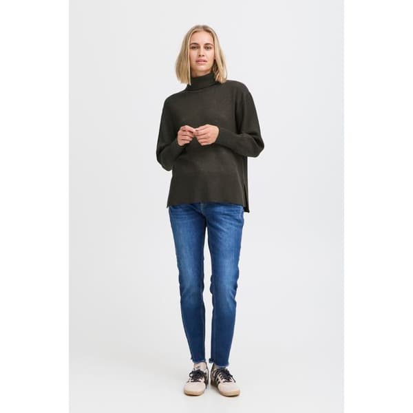 Topp med rullkrage dam Pulz Jeans Steffi