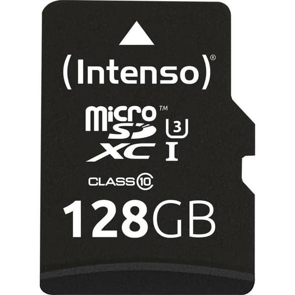 Intenso Professional Carte microSDXC 128 GB Klass 10, UHS-I med SD-adapter