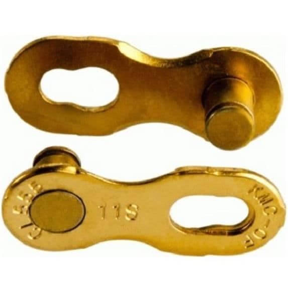 Cykelkedja - KMC - MissingLink - 11 växlar - Guld - Unisex