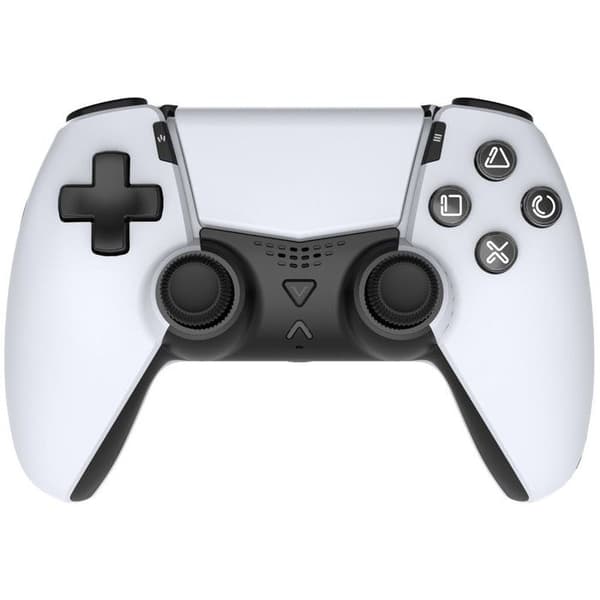 Qubick Trådlös Spelkontroll COP50020 Vit Kompatibel med PS5 och PC Bluetooth