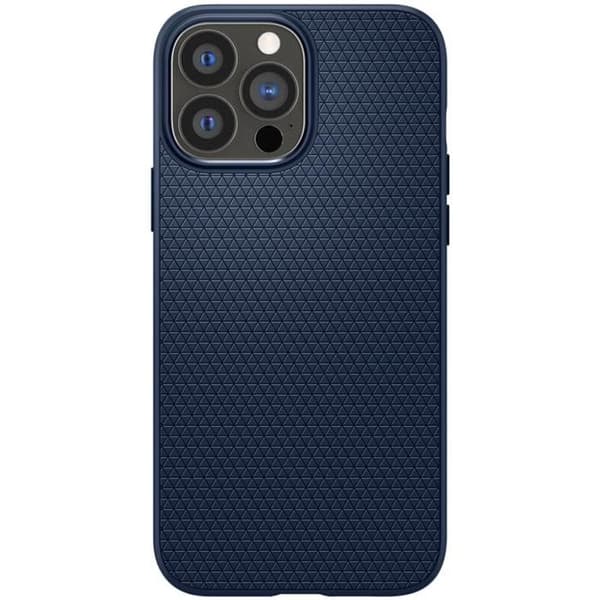 Coque - SPIGEN - Liquid Air™ - iPhone 13 Pro - Mjuk - Stötskydd - Blå