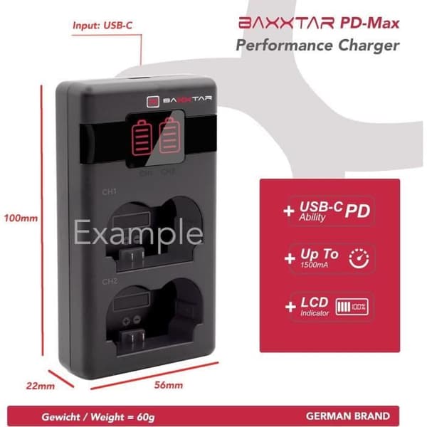 Baxxtar Pro Batterier 2X 2600mAh - Generation IV