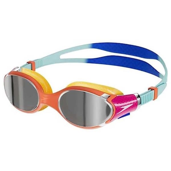 Simglasögon - SPEEDO - Biofuse 2.0 Junior - Spegel - Orange-Blå - One size
