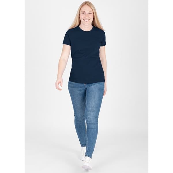 Jako Doubletex T-shirt dam - marinblå - 36