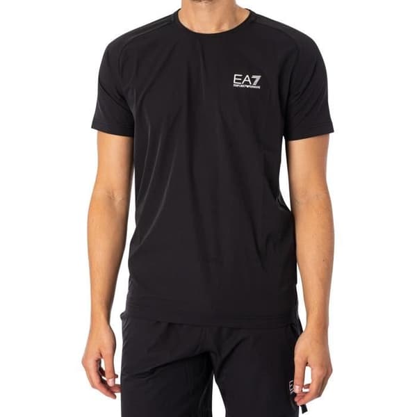 Kort träningsdräkt Logo Ventus - EA7 - Herr - Svart - Polyester