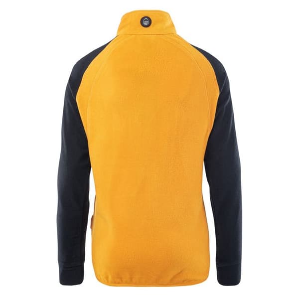 Fleecejacka barn - ELBRUS - Carlow - Gul - 100% polyester - OEKO-TEX®