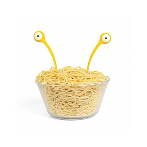 Bestick för att servera Pasta Monsters - PA Design - Gul -