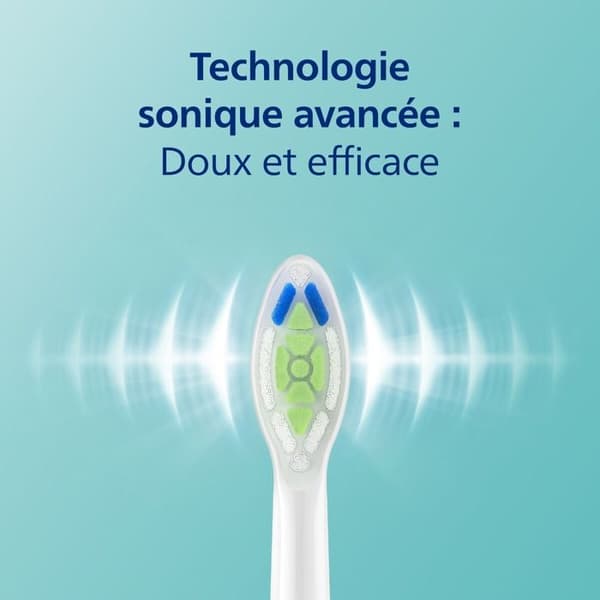 Elektrisk tandborste - Philips - Sonicare 4100 - Rosa - 2 lägen - Trycksensor