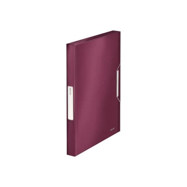 Leitz Style File Box 30 mm A4 för 250 ark rubinröd