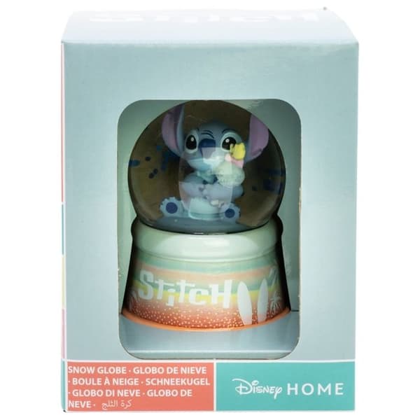Snöglob - Disney - Stitch - Blå - Glas - Rund