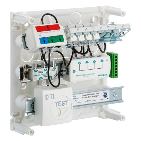 SIEMENS Kommunikationsskåp klass 1 - 4RJ45