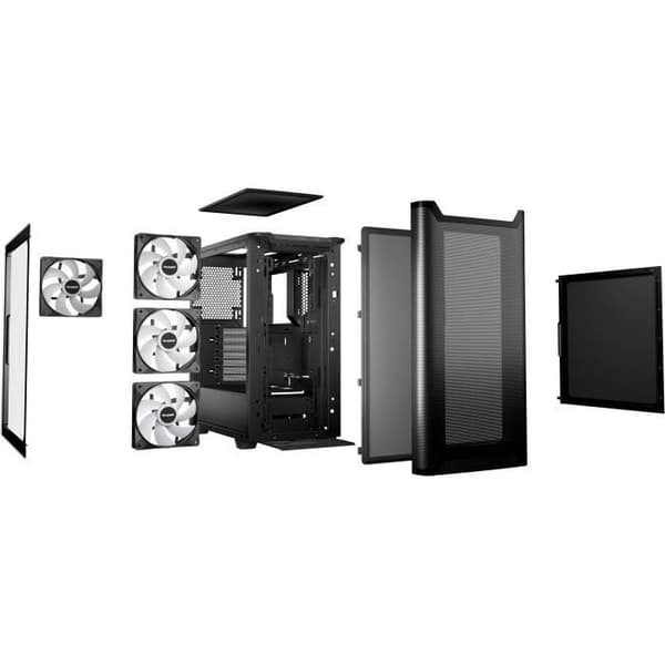 PC-chassi - BE QUIET! - Pure Base 501 DX - BGW76 - Svart