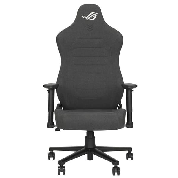 Spelstol - ASUS - SL201C ROG Aethon - Höj-och sänkbart - Vadderade armstöd - Grått tyg
