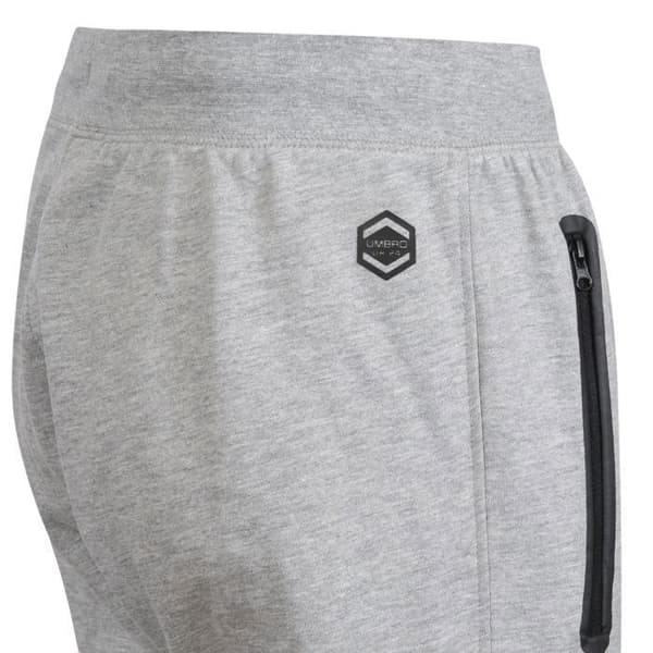 Joggingbyxor - UMBRO - Classic - Grå - Bomull - Andningsbar