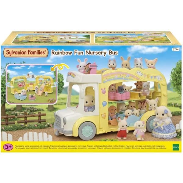 SYLVANIAN FAMILIES 5744 - Bussen och dess lekplats