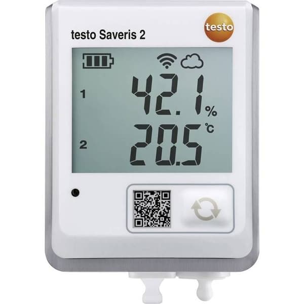 testo 0572 2035 Saveris 2-H2 Multifunktionell datalogger Mätvärde temperatur, luftfuktighet -30