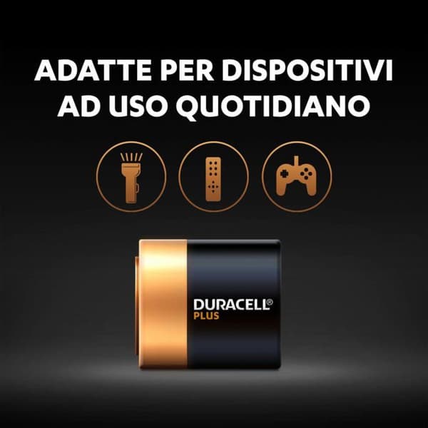 Batteri platta - DURACELL - Plus MN1203 - 3LR12 - 4,5V