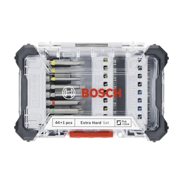 Extra hård skruvbitslåda, 44 delar +1 Bosch Pro - 2607017733