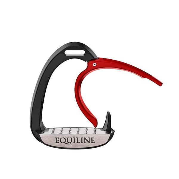 Equiline X-CEL stigbyglar för häst - röd - TU