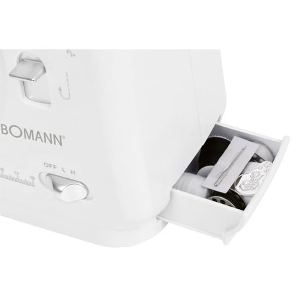 Symaskin 12 stygn Vit Bomann NM6063CB-Vit