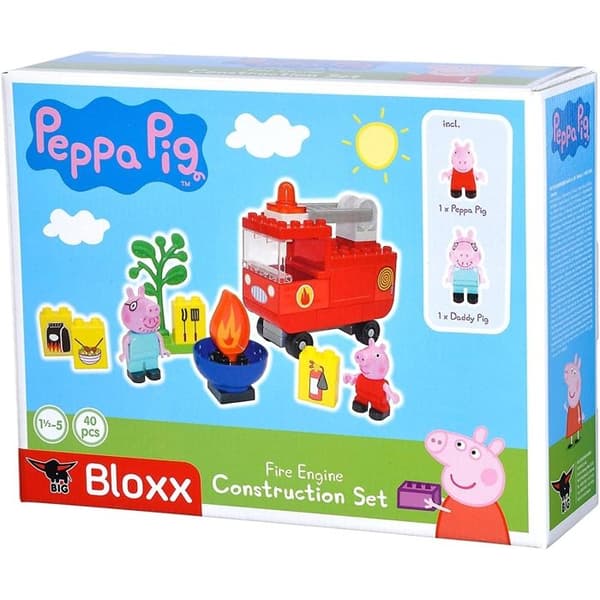Peppa Pig STORA BLOXX Brandbil