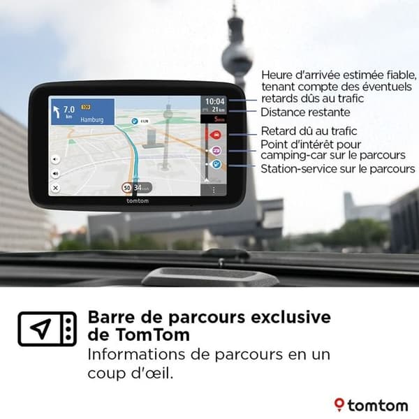 GPS Tomtom GO Camper Tour 6" 2:a generationen