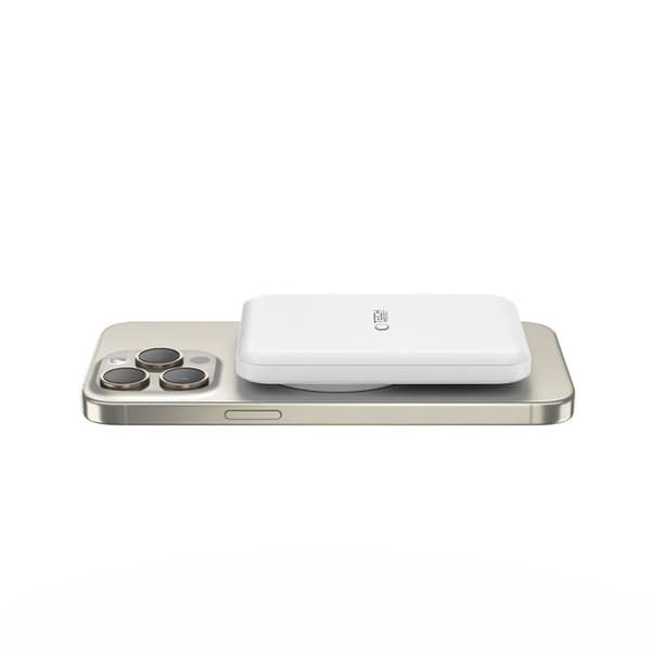 Batteri Externt Tech-Protect Pb10 Lifemag Magsafe 5 000 Mah, Vit