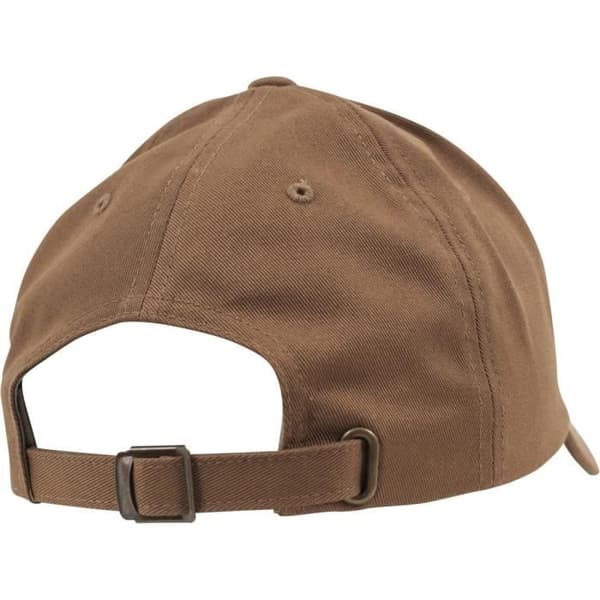 DAD-keps - Flexfit - brun beige - 100 % bomull - One size - Klassisk stil