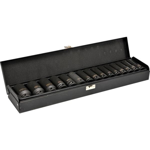 Funktionell hylsnyckelsats för 1/2" 10 - 32 mm (15 delar)