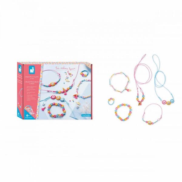 6 BJJOUX FLEURS EN PERLES