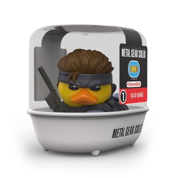 Solid Snake Metal Gear Solid Bath Duck - TUBBZ - 9cm