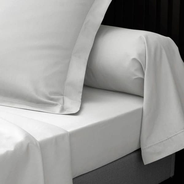 Rektangulär örngott 50x70 cm - Percale 100% bomull - Vit