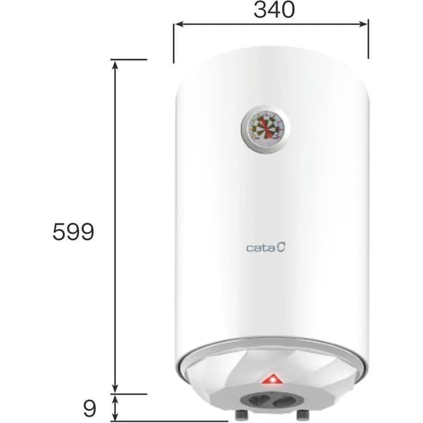 Elvärmare - CATA - CTR-30-M - 30 Liter - 1.500W - Superisolering