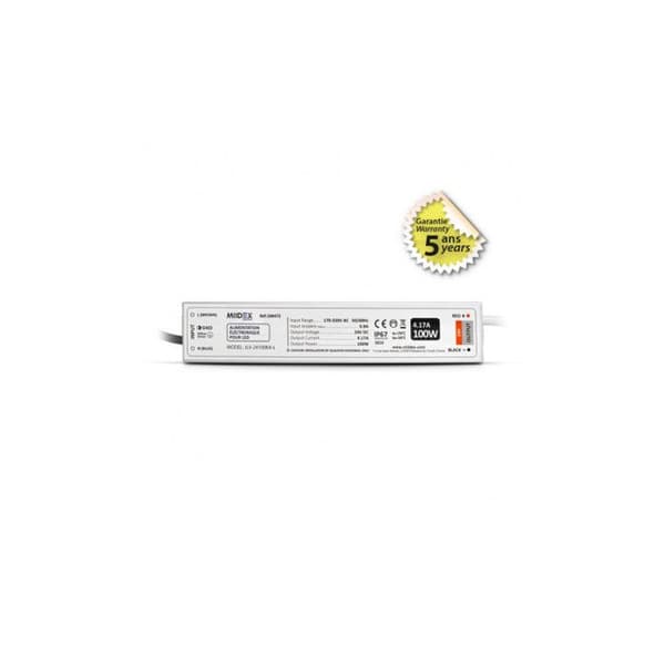 LED-strömförsörjning 24V 100W DC IP67 EL-100472